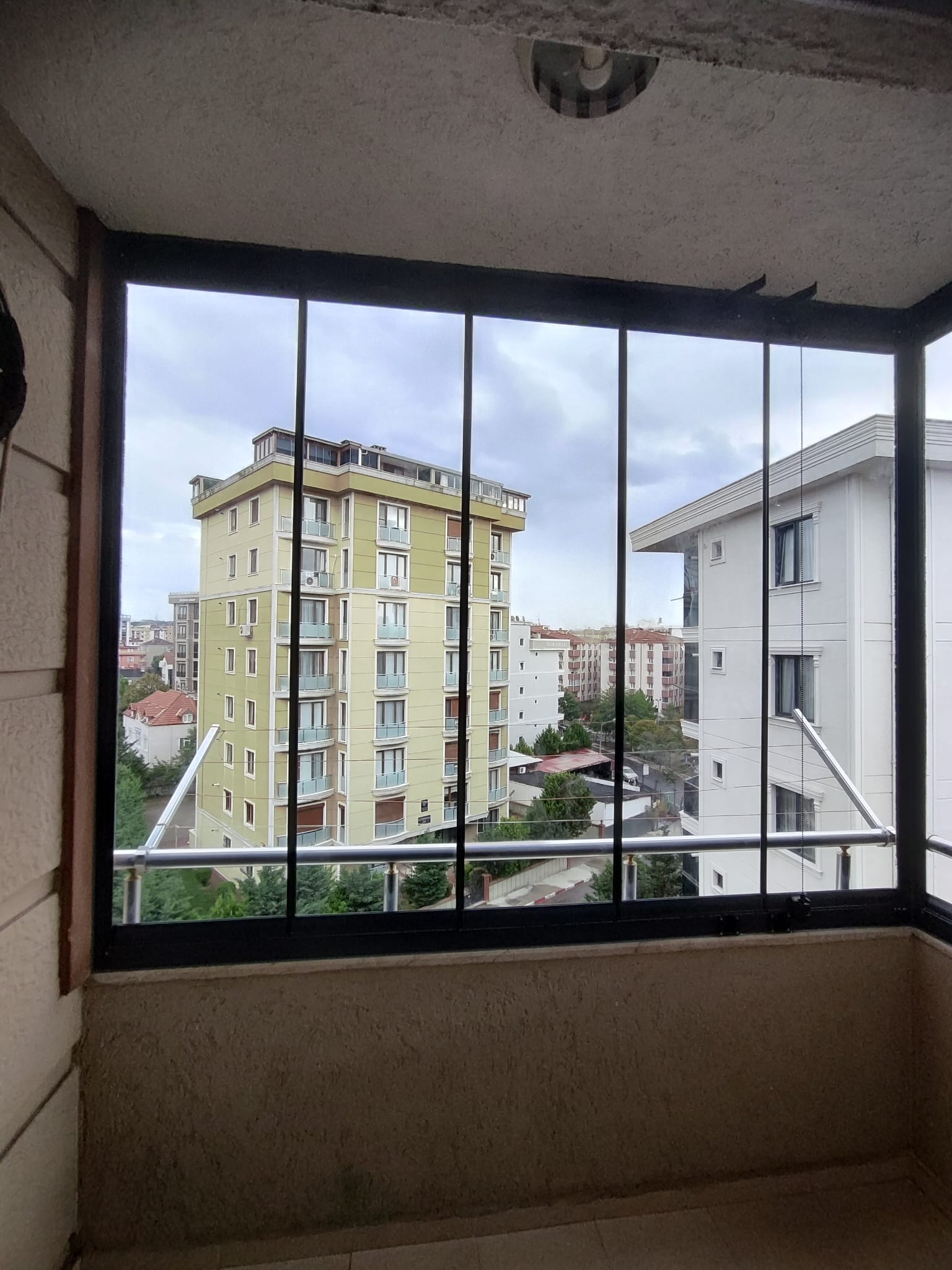 Alüminyum Gold Serisi Cam Balkon Montajı Pendik